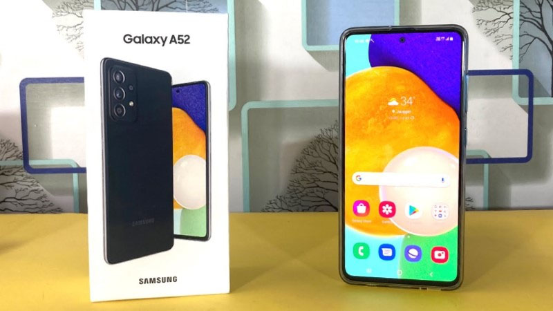 Samsung Galaxy A52 mang trong mình con chip Snapdragon 720G đầy mạnh mẽ.